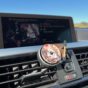 Coldplay Air Freshener Auto Diffuser Vent Clip Perfume Album Art